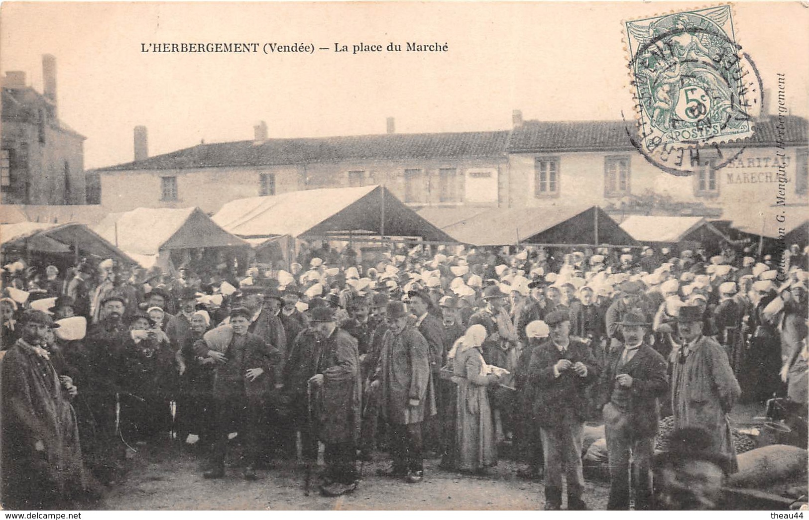 ¤¤  -  L'HERBERGEMENT   -  La Place Du Marché   -  ¤¤ - Otros & Sin Clasificación