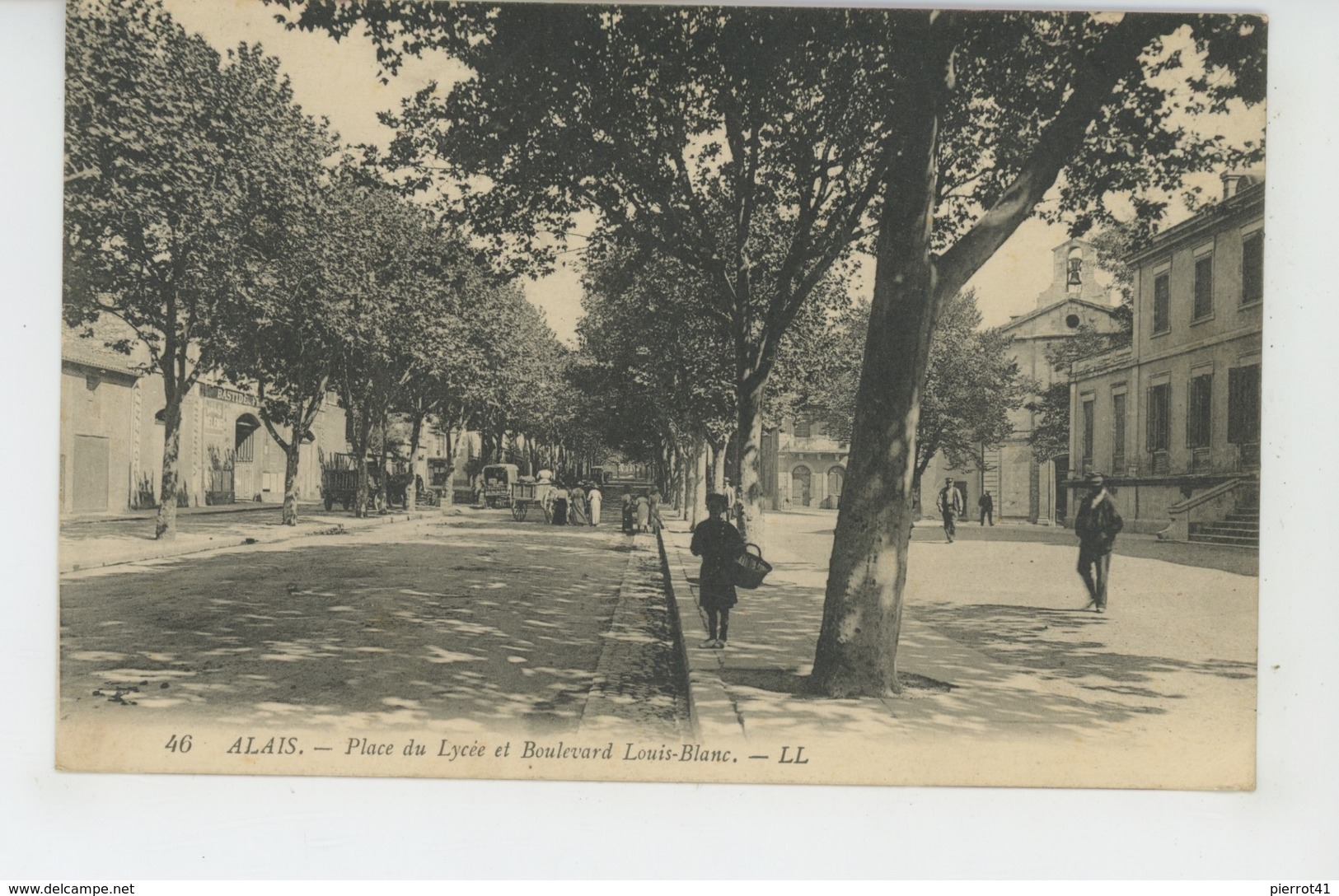 ALES - ALAIS - Place Du Lycée Et Boulevard Louis Blanc - Alès