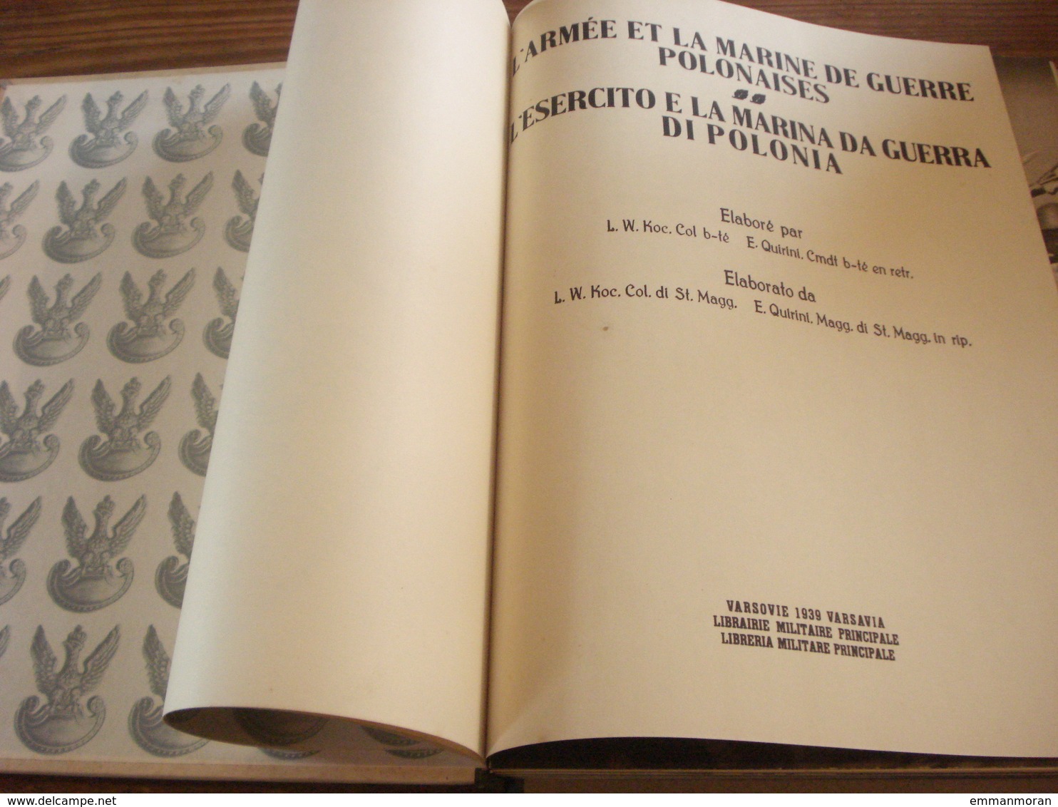 L'armée Et La Marine De Guerre Polonaises - L'esercito E La Marina Da Guerra Di Polonia - Propagande 1939 - 1901-1940