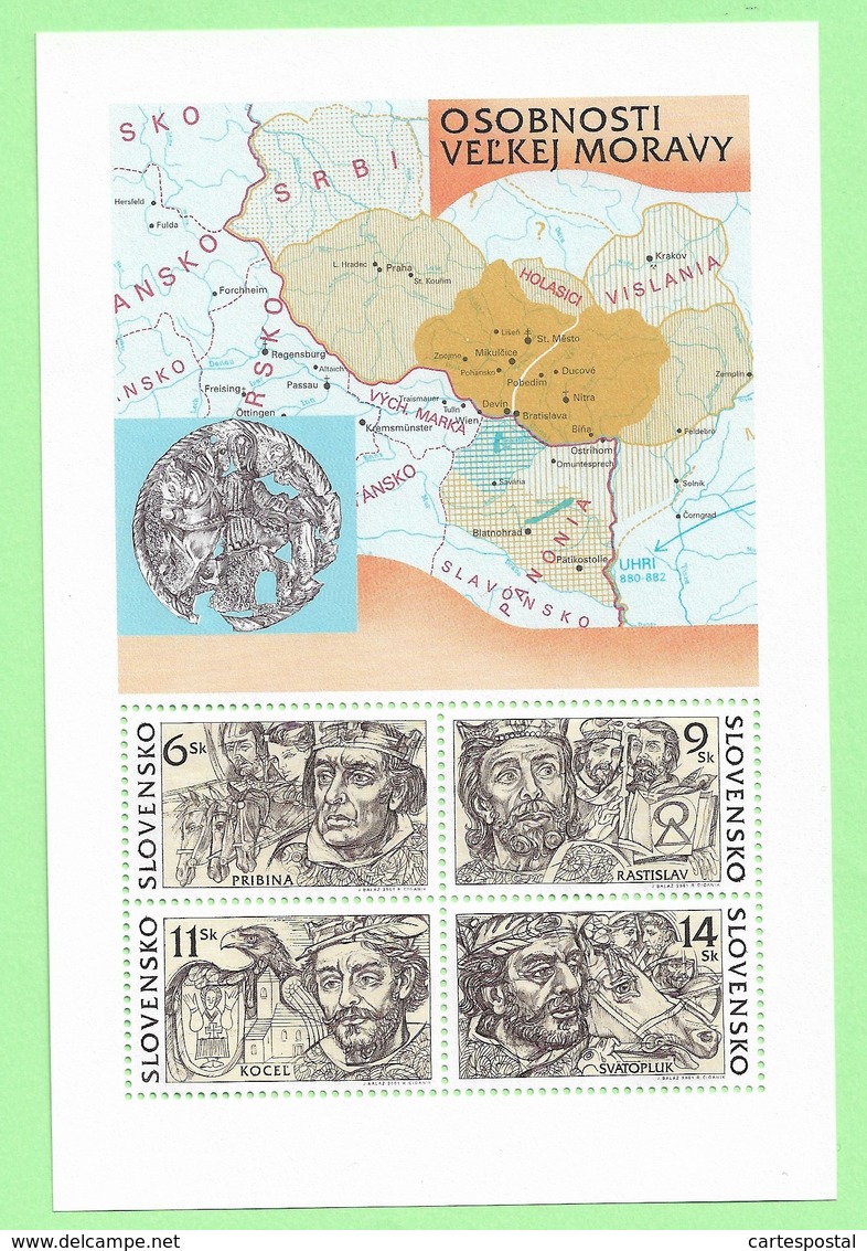 4482  --  SLOVAQUIE - 2001  N° BF 14** Neuf - Collections, Lots & Series
