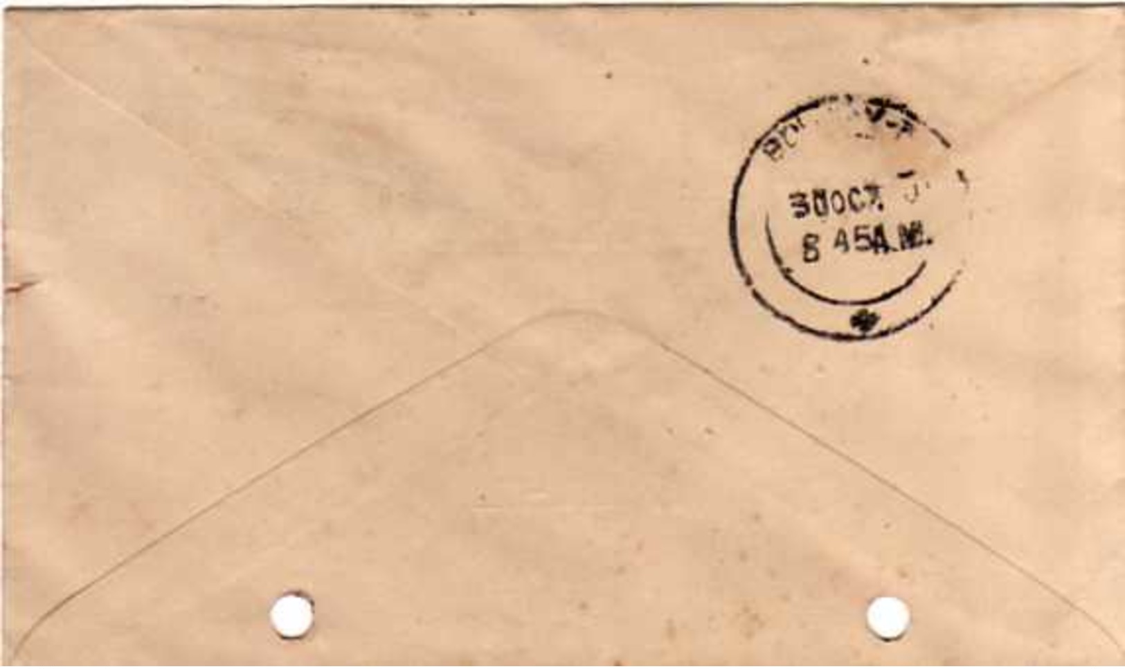 SUDAN 1951 MAIL TO INDIA COVER WITH PUNCH HOLE 14370 ANCIENT HISTORIC MONUMENT - Sudan (1954-...)