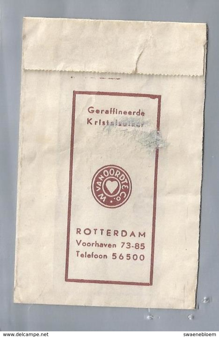 Suikerzakje.- AMSTERDAM LEIDSCHE TAVEERNE B. V.d. Boogaard Marnixstraat 403. Sugar Bag Embalage De Sucre Zucchero Zucker - Suiker