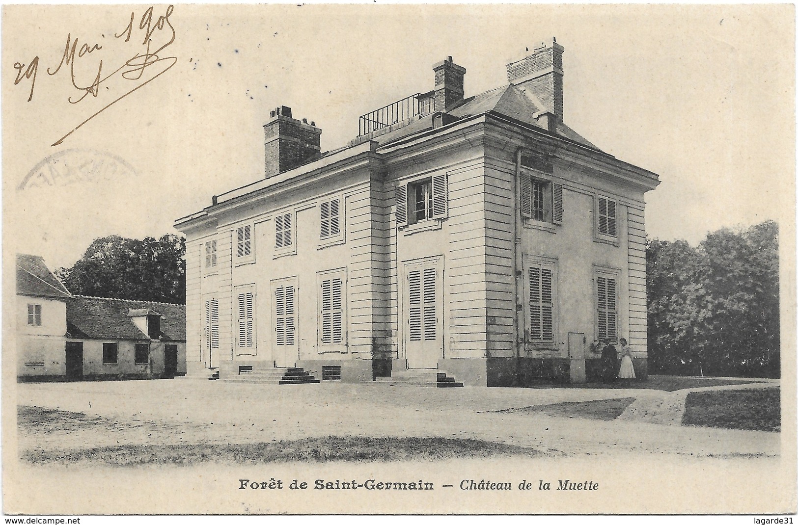 78 Foret DE SAINT GERMAIN CHATEAU DE LA MUETTE 1905 - St. Germain En Laye (Château)