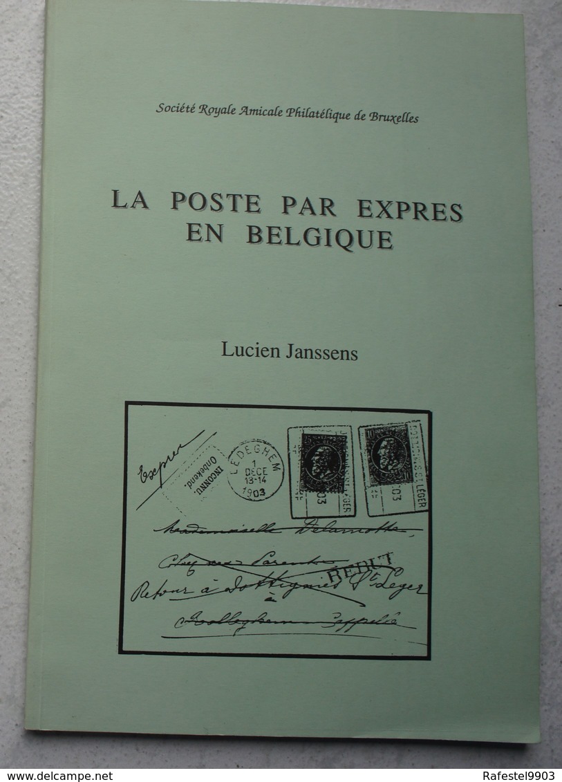 Brochure La Poste Par Express En Belgique Philatélie Timbre Zegel Poste Cachet - Andere & Zonder Classificatie