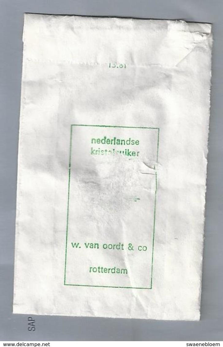 Suikerzakje.- LOENEN A/d VECHT. Café Slijterij DE NIEUWE BRUG. Bloklaan 1. Sugar Bag Embalage De Sucre Zucchero Zucker - Suiker