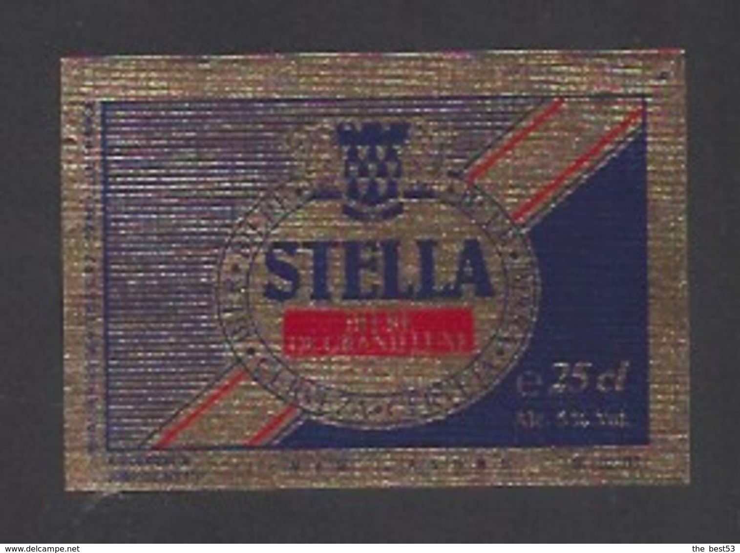 Etiquette De Bière De Grand Luxe   -  Stella -   Brasserie Semeuse à Hellemmes Lille   (59) - Beer