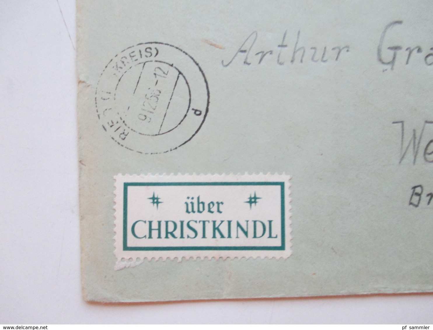 Belegeposten Österreich Christkindl 1956 - 2012 mit über 60 Stk. etl. Leitzettel über Christkindl Fundgrube!! Reco usw.