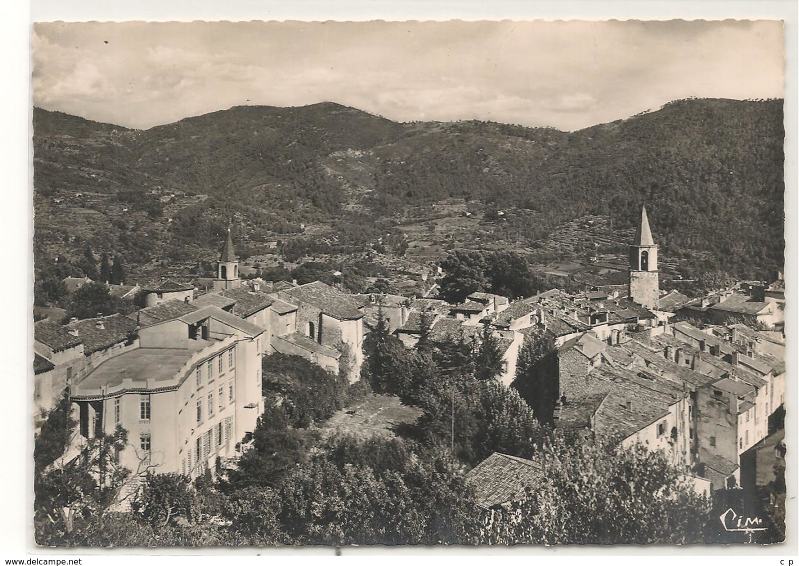 Bargemon - Vue Generale Et Maison De Repos -  CPSM ° - Bargemon