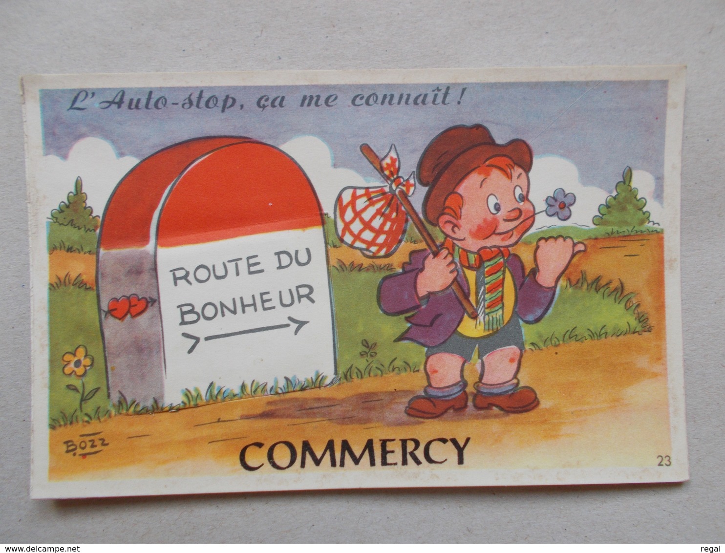 CPA DE COMMERCY - CARTE A SYSTEME - Commercy