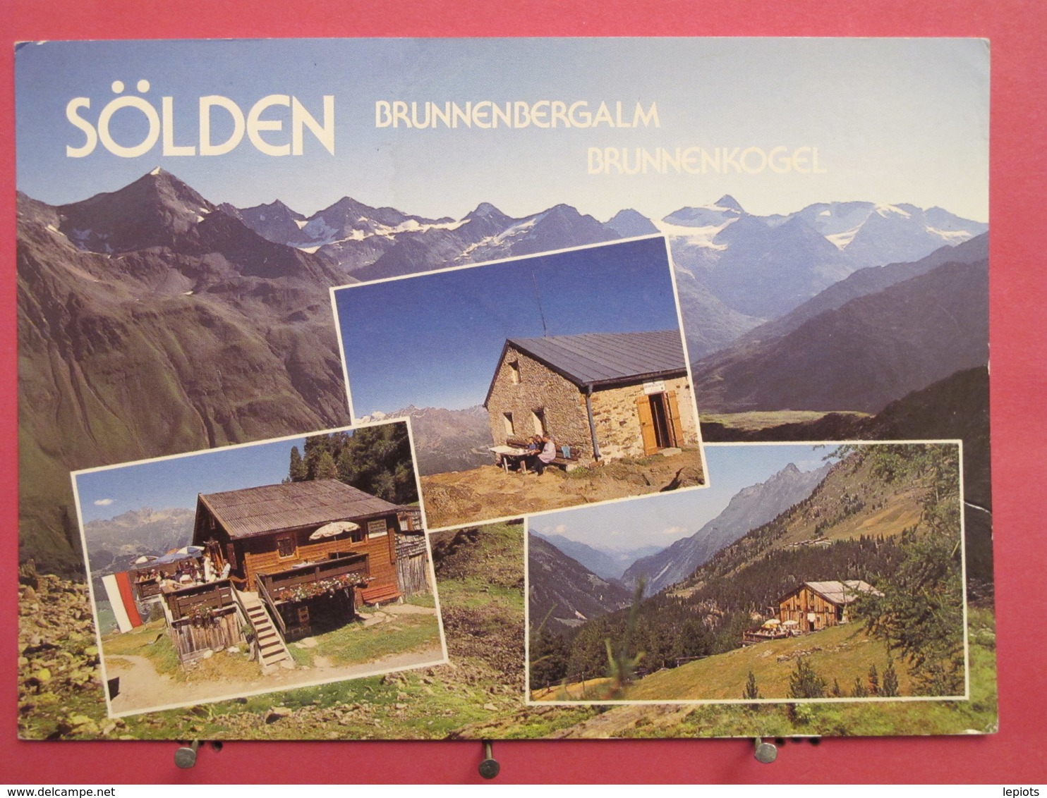 Visuel Pas Très Courant - Autriche - Sölden - Brunnenbergalm Brunnenkogel - Tirol - Recto Verso - Sölden