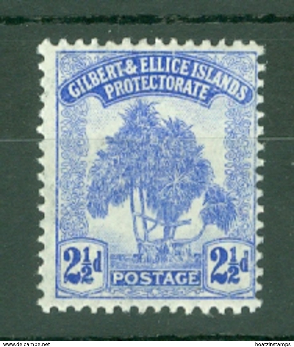 Gilbert & Ellice Islands: 1911   Pandanus Pine   SG11   2½d     MH - Gilbert- Und Ellice-Inseln (...-1979)