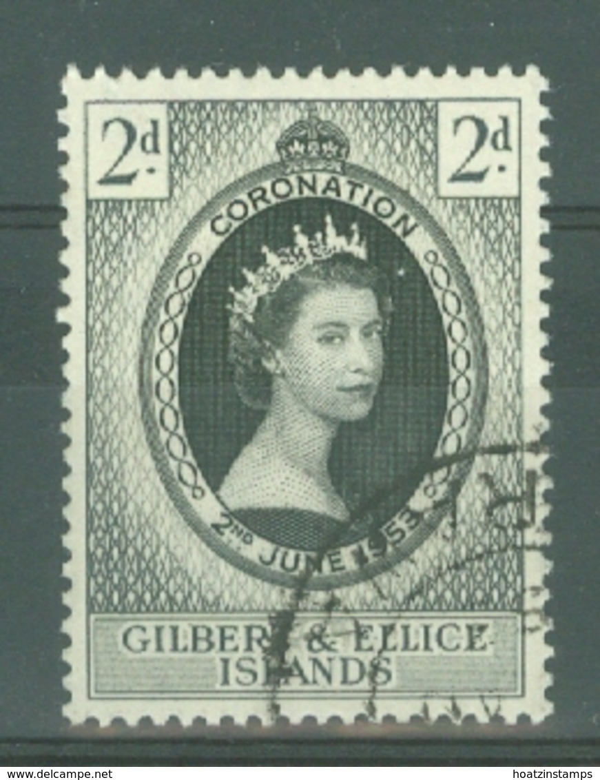 Gilbert & Ellice Islands: 1953   Coronation     Used - Gilbert & Ellice Islands (...-1979)