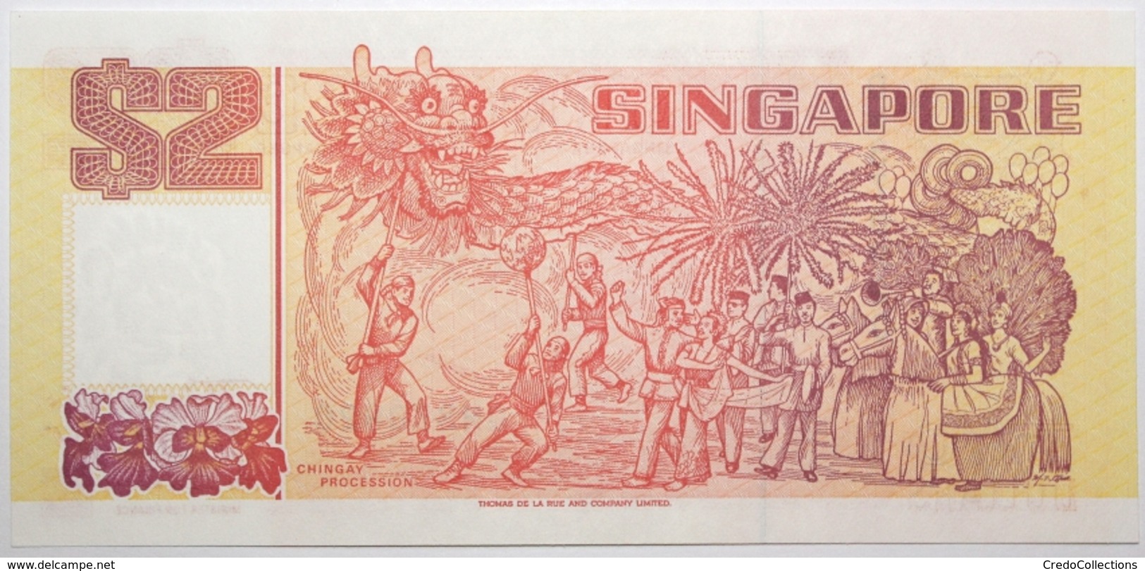 Singapour - 2 Dollars - 1990 - PICK 27 - NEUF - Singapour