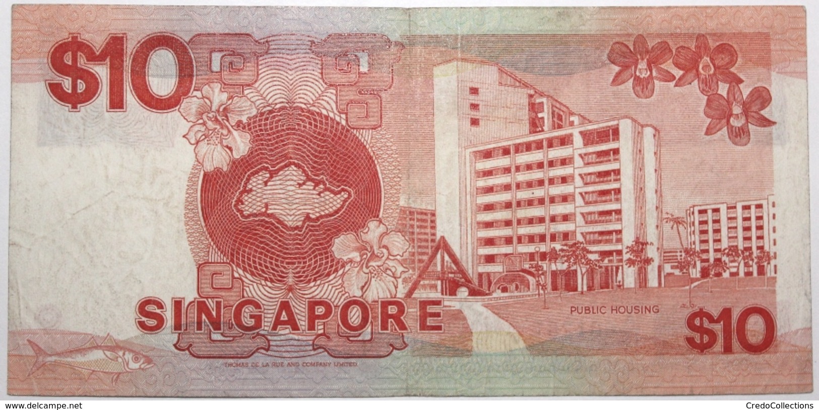 Singapour - 10 Dollars - 1988 - PICK 20 - TTB - Singapour