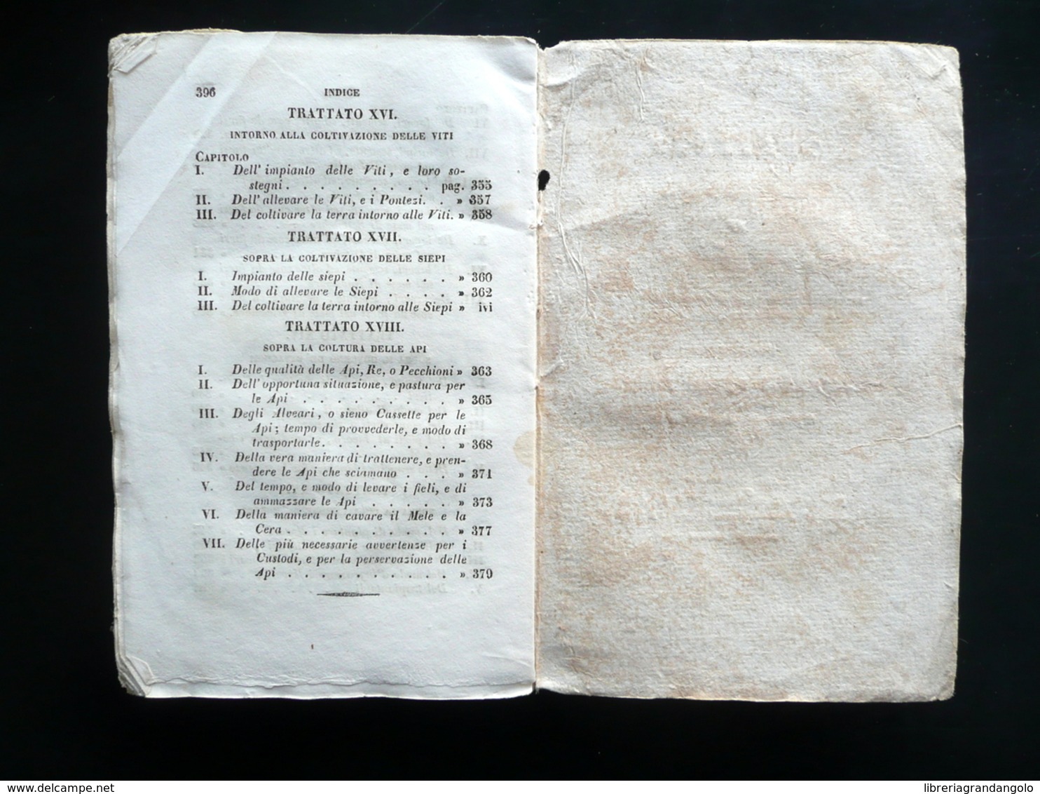 Trinci Diciotto Trattati Di Agricoltura Silvestri Milano 1851 1° Ed. Milanese - Unclassified