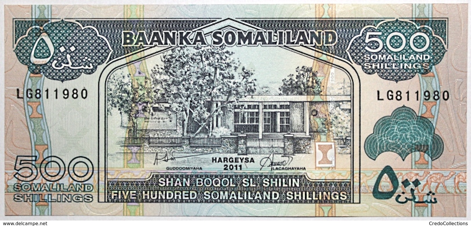 Somaliland - 500 Shillings - 2011 - PICK 6h - NEUF - Autres - Afrique