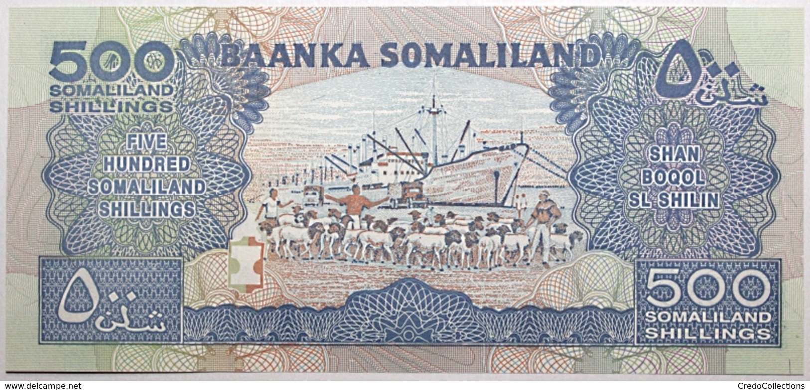 Somaliland - 500 Shillings - 2011 - PICK 6h - NEUF - Autres - Afrique