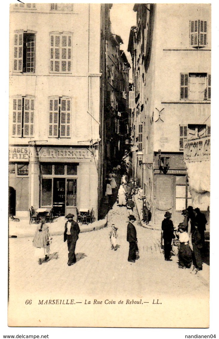 CPA - 13 - Marseille - Rue Coin De Reboul  - - Puerto Viejo (Vieux-Port), Saint Victor, Le Panier