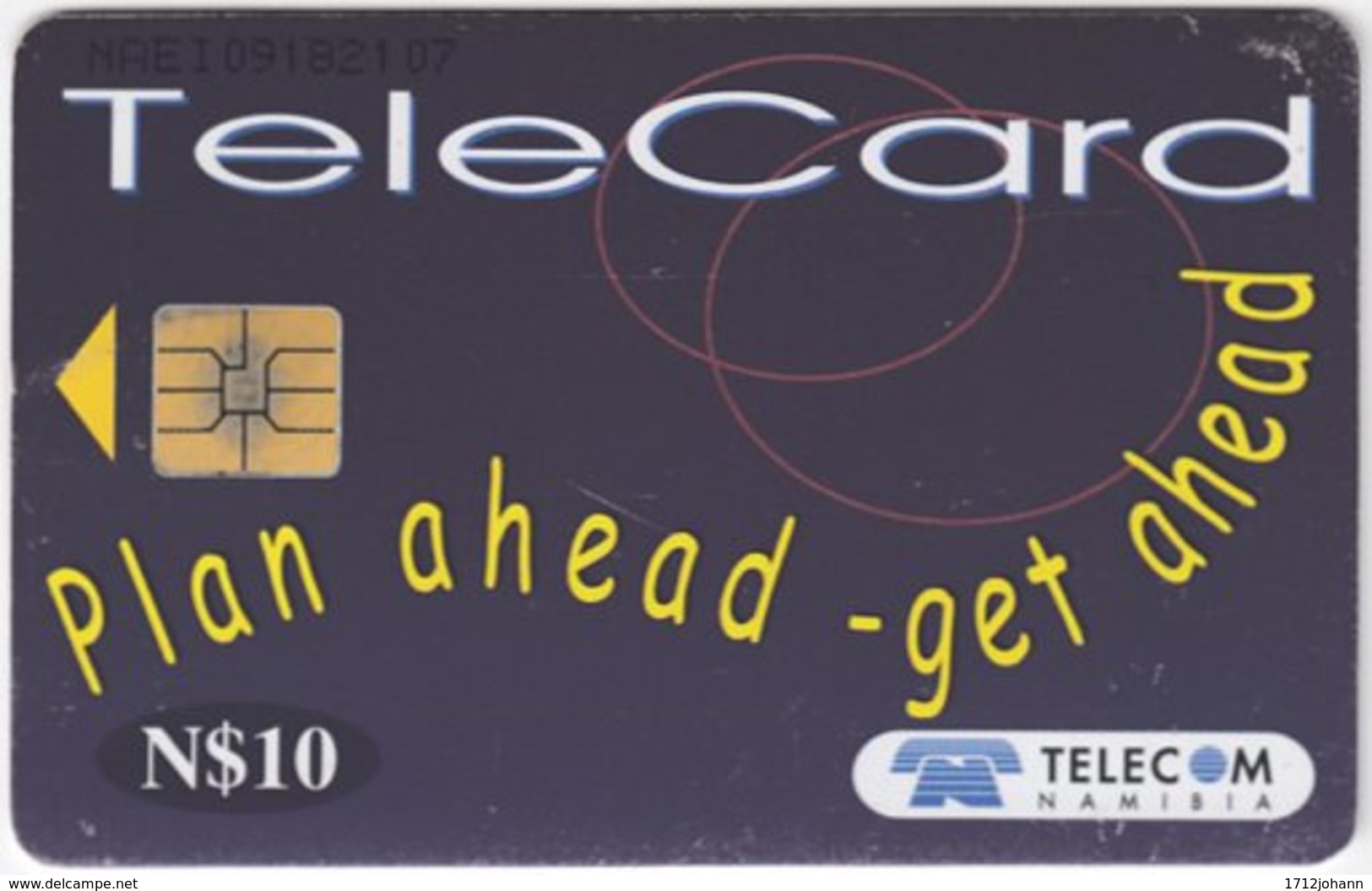 NAMIBIA A-201 Chip Telecom - Used - Namibia