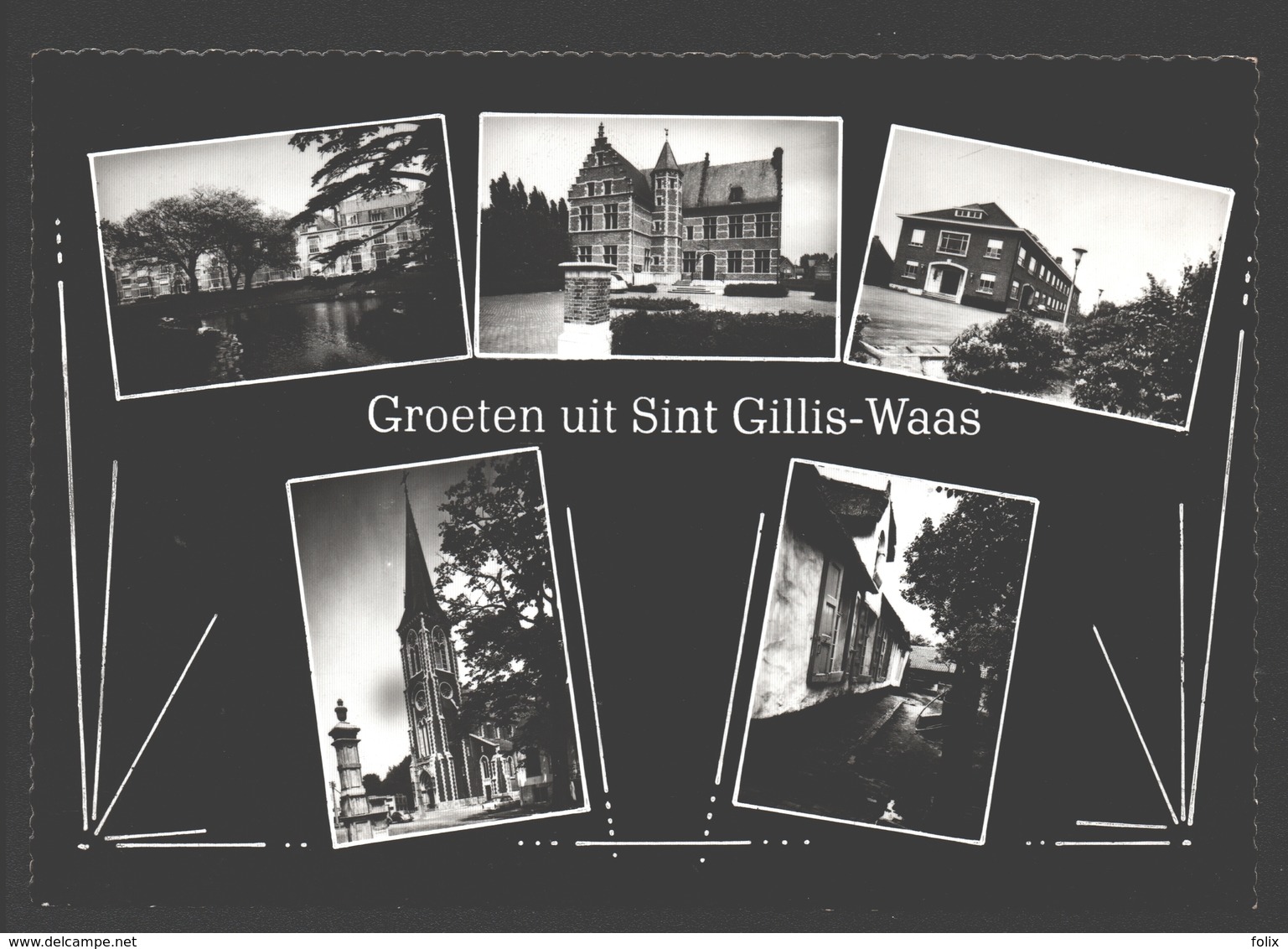 Sint-Gillis-Waas - Groeten Uit Sint Gillis-Waas - Multiview - Echte Foto - Sint-Gillis-Waas