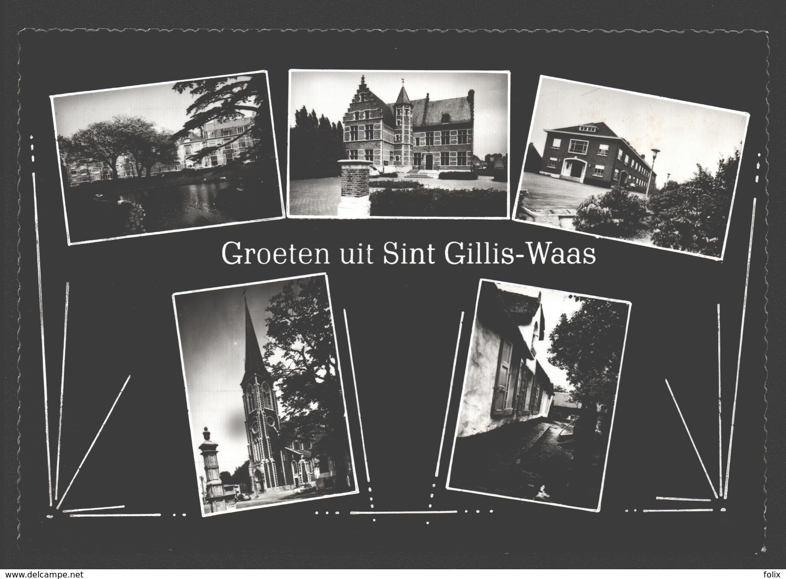 Sint-Gillis-Waas - Groeten Uit Sint Gillis-Waas - Multiview - Echte Foto - Sint-Gillis-Waas