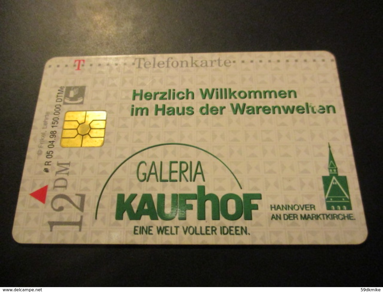 Télécarte - Phonecard - Allemagne - Germany 1998 - R-Reeksen : Regionaal