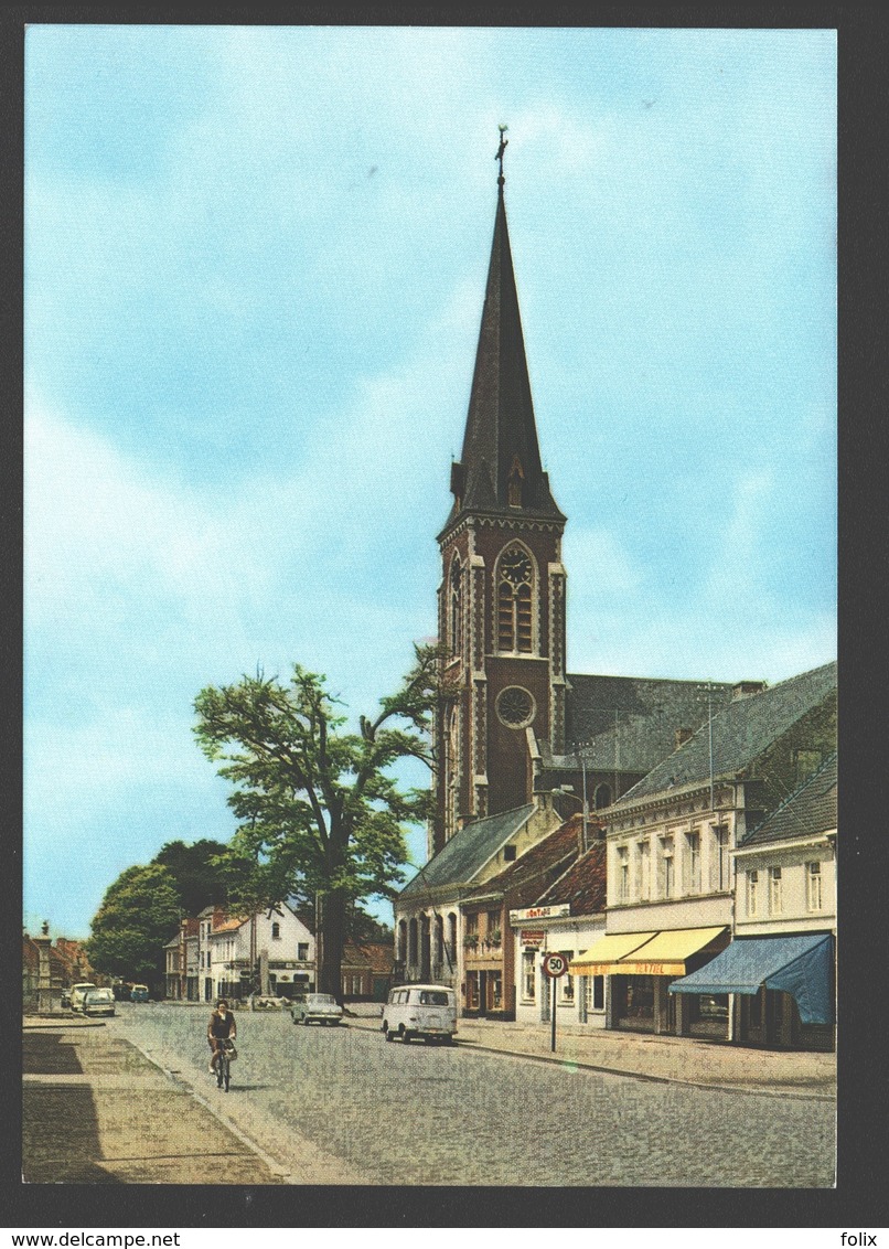 Sint-Gillis-Waas - Sint Egidiuskerk - Vintage Car / Auto - Sint-Gillis-Waas