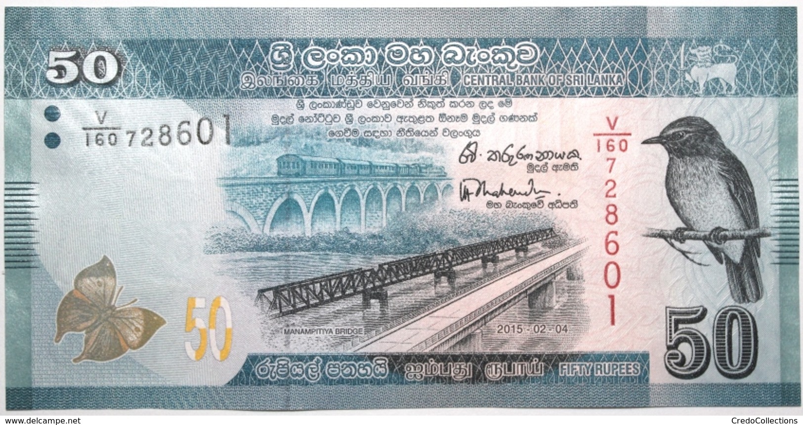 Sri Lanka - 50 Roupies - 2015 - PICK 124c - NEUF - Sri Lanka