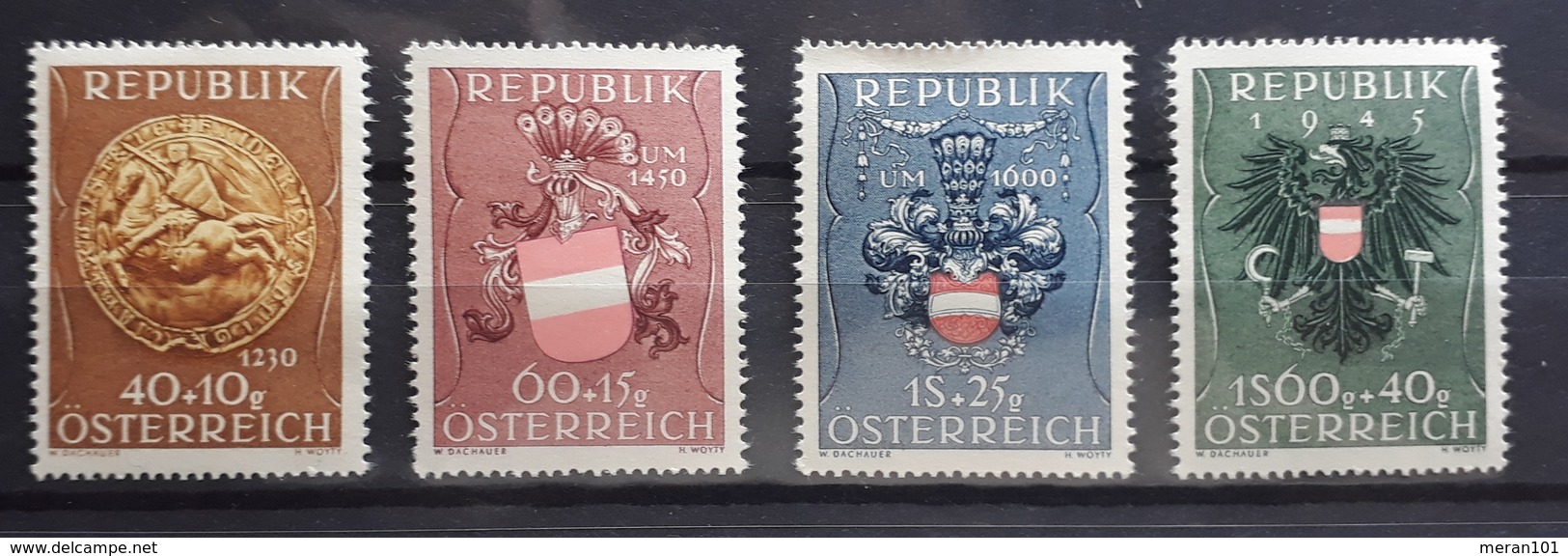 Österreich 1949, Heimkehrer ANK 949-52, MNH Postfrisch - Unused Stamps