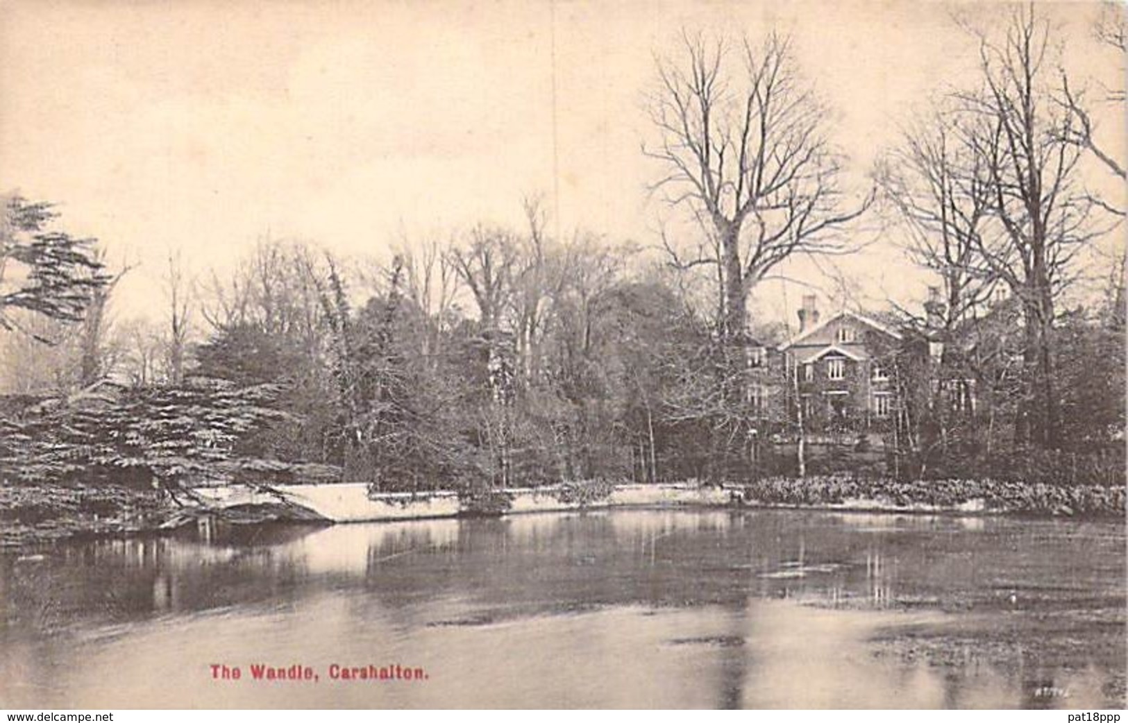 UNITED KINGDOM - ENGLAND ( Surrey ) CARSHALTON : The Wandle - CPA - Royaume Uni Engeland Inghilterra Inglaterra - Surrey