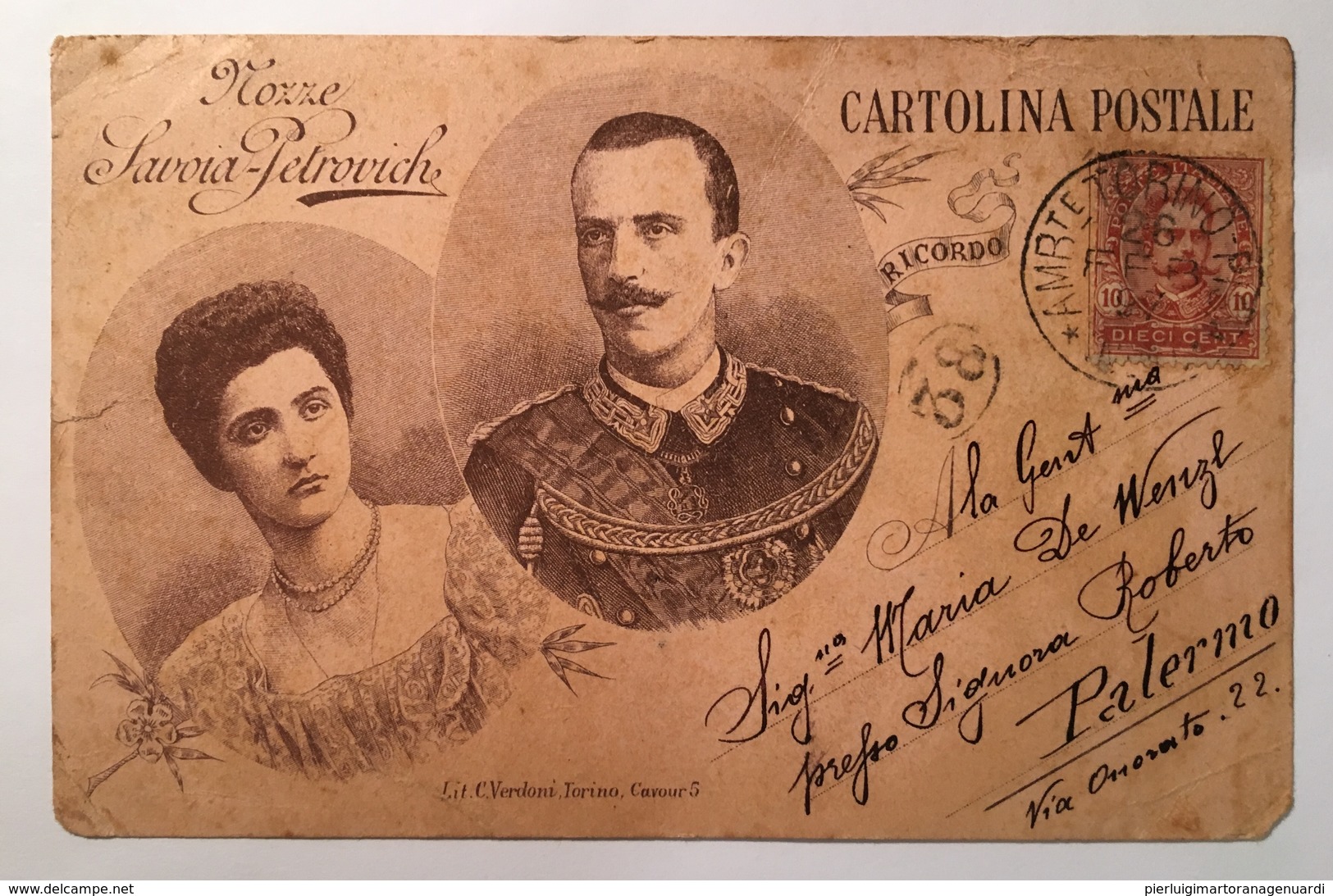 30195 Nozze Savoia - Petrovich - Case Reali