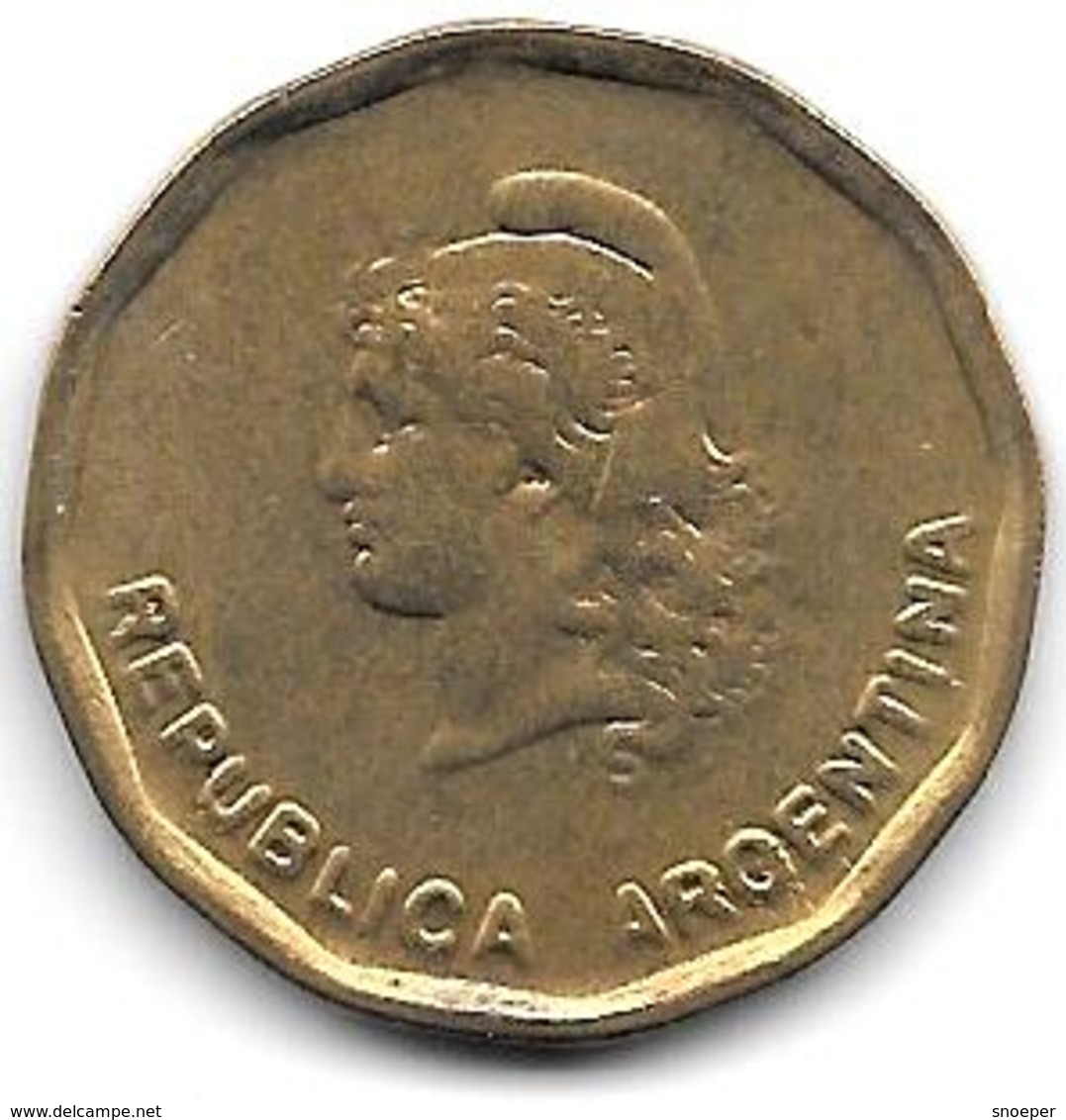 *argentina 50 Centavos 1987 Km 99 Bu - Argentine