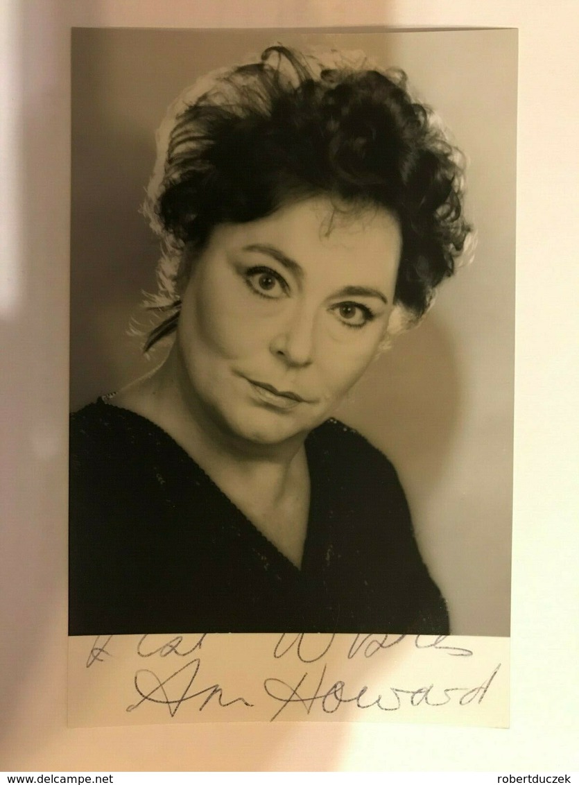 Ann Howard Actress Photo Autograph Hand Signed Authentic 10x15 Cm - Dédicacées