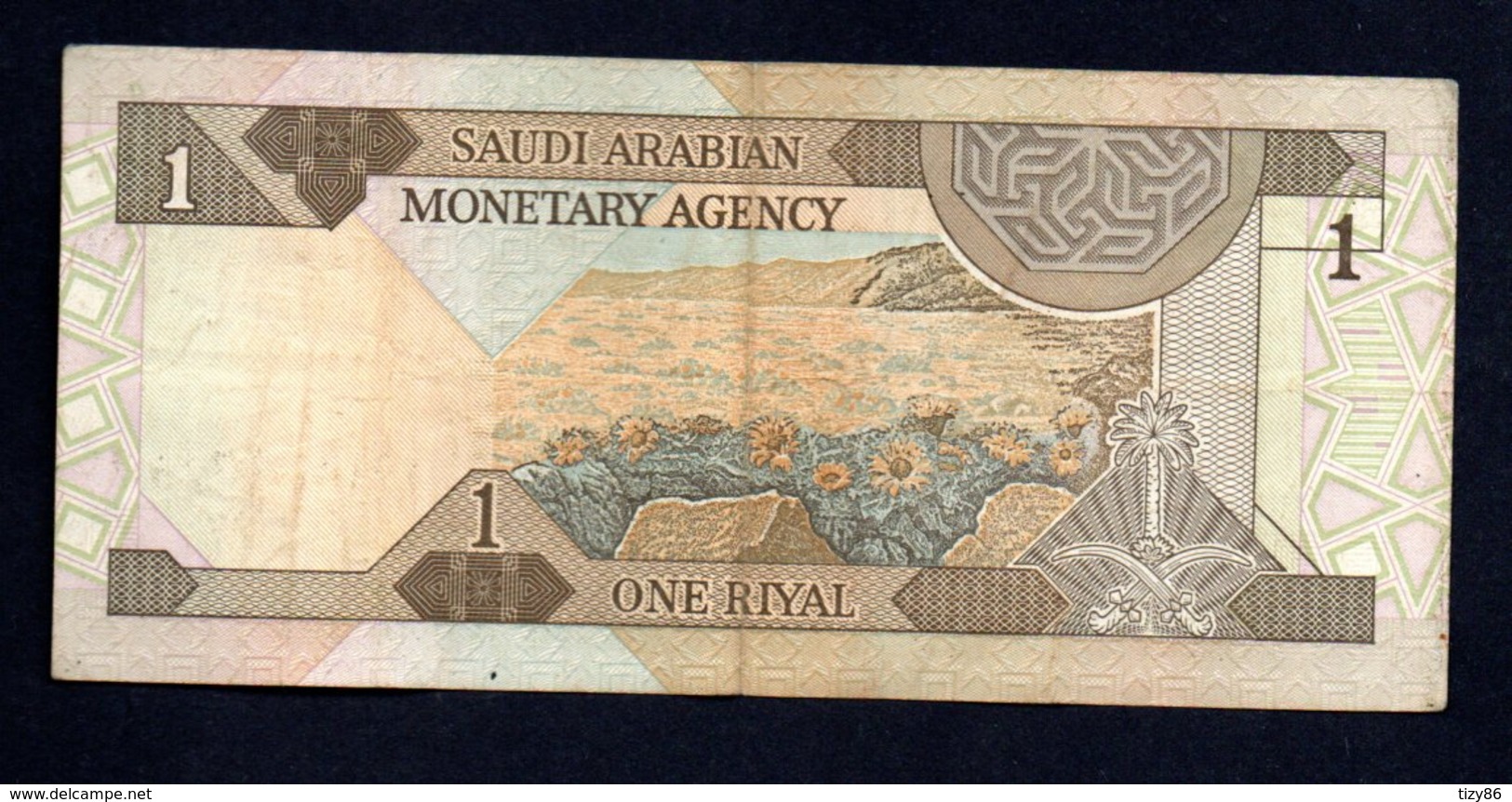 Banconota Arabia Saudita - 1 Riyal (circolata) - Saudi-Arabien