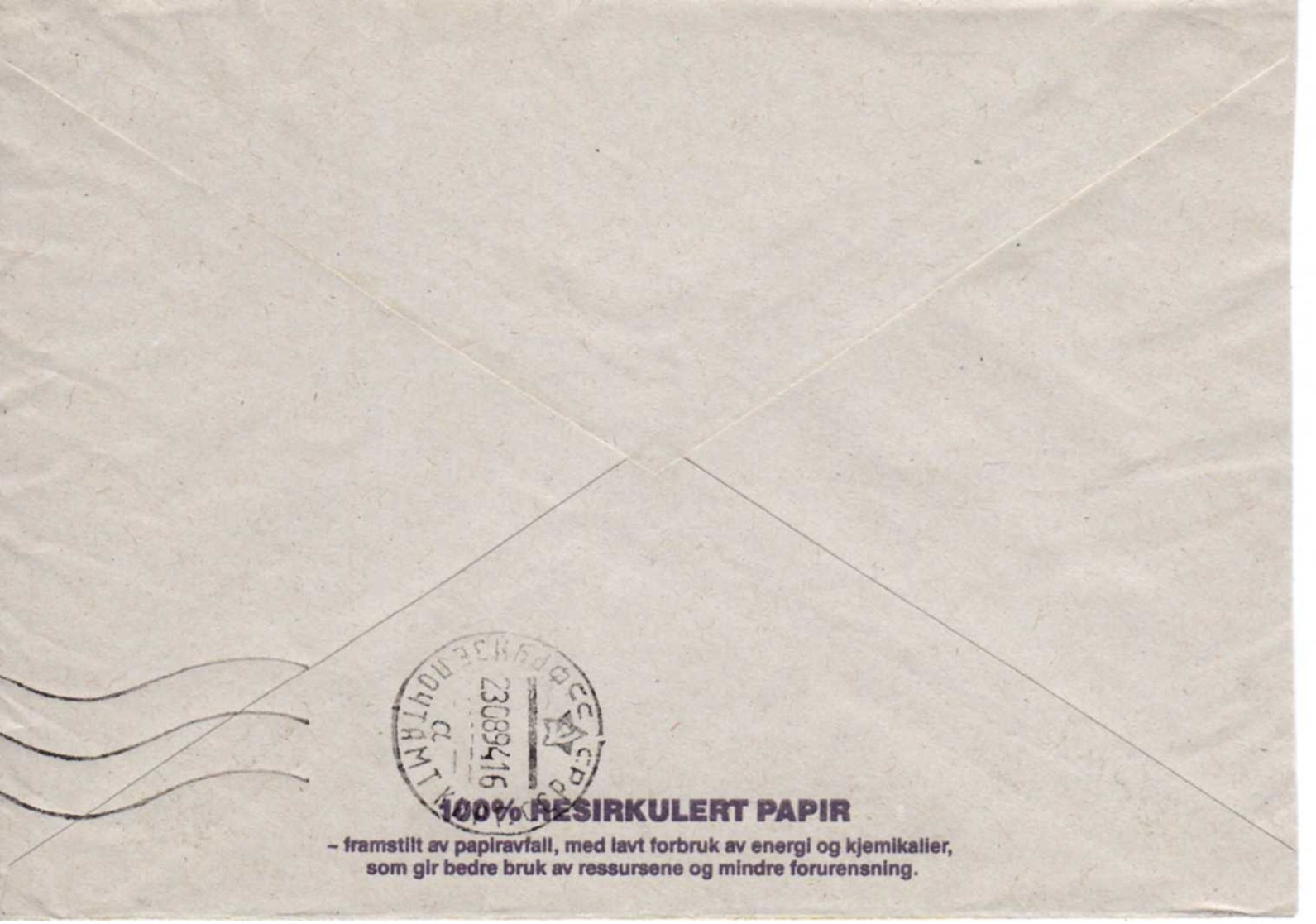 Cover (airmail): Norway - Kyrgyzstan, 1995. Machine Printed Postal Frank. - Covers & Documents