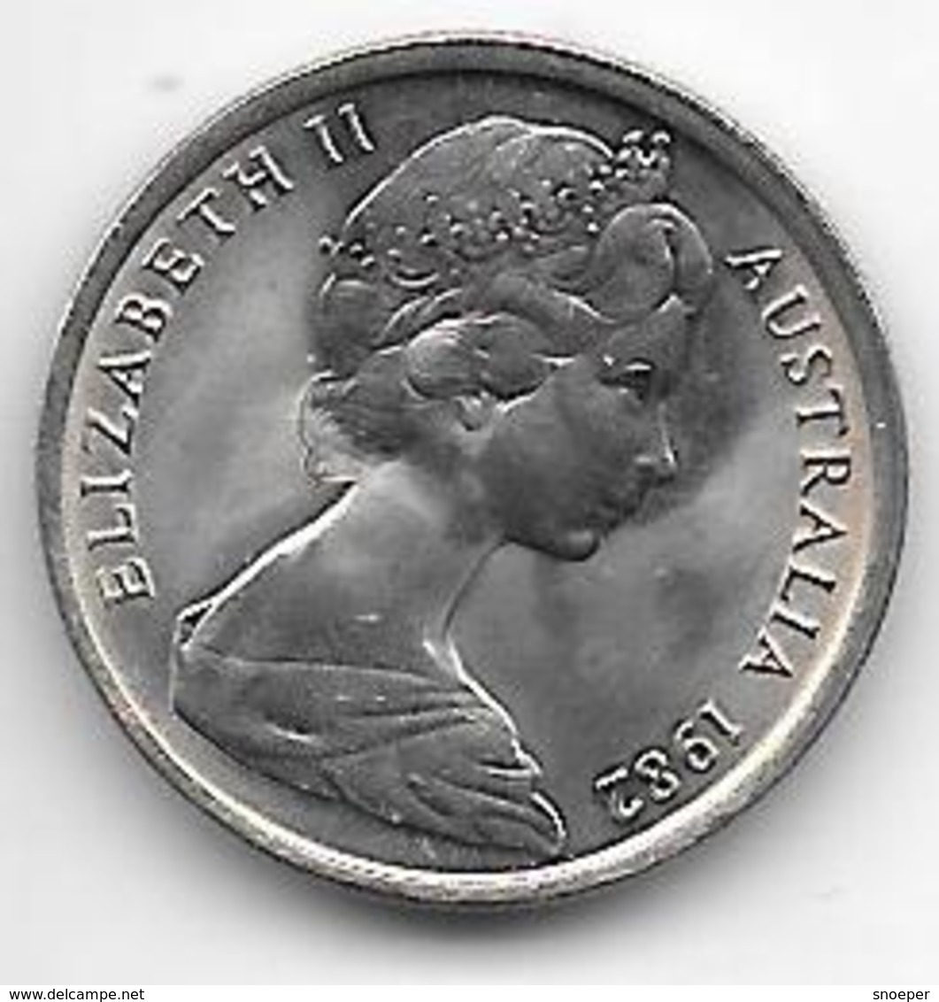 *australia 5 Cents 1982  Km 64  Bu !! - 5 Cents