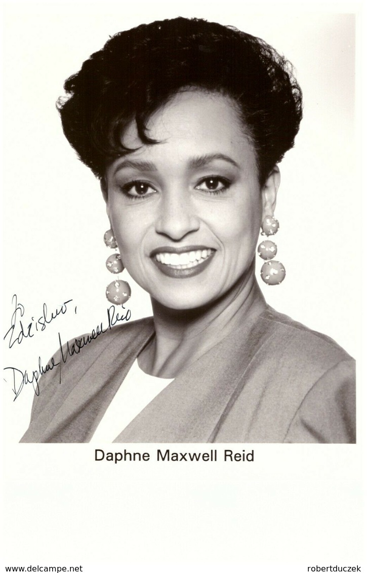 Daphne Maxwell Reid Actress Photo Autograph Hand Signed Authentic 20 X 25 Cm - Dédicacées