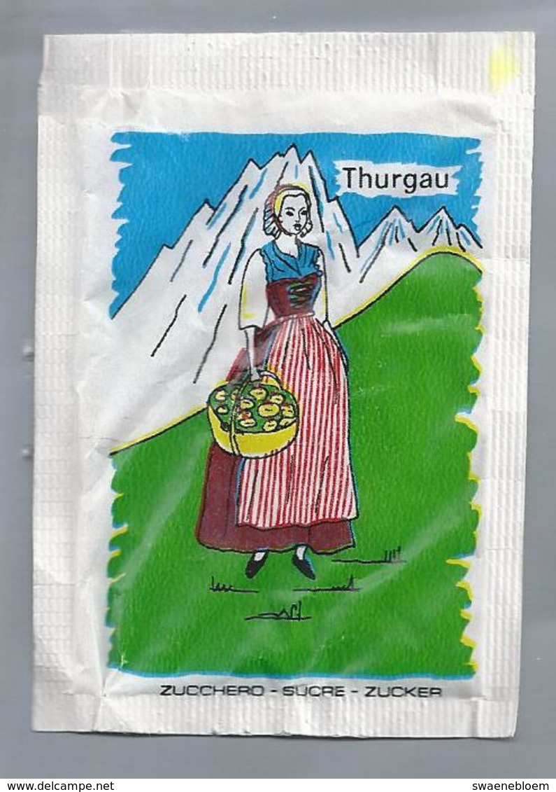 Suikerzakje.- THURGAU - BERN.  G. PERPELLINI - LOSONE. Zwitserland. Suisse. Sugar Sucre Zucchero Zucker - Suiker