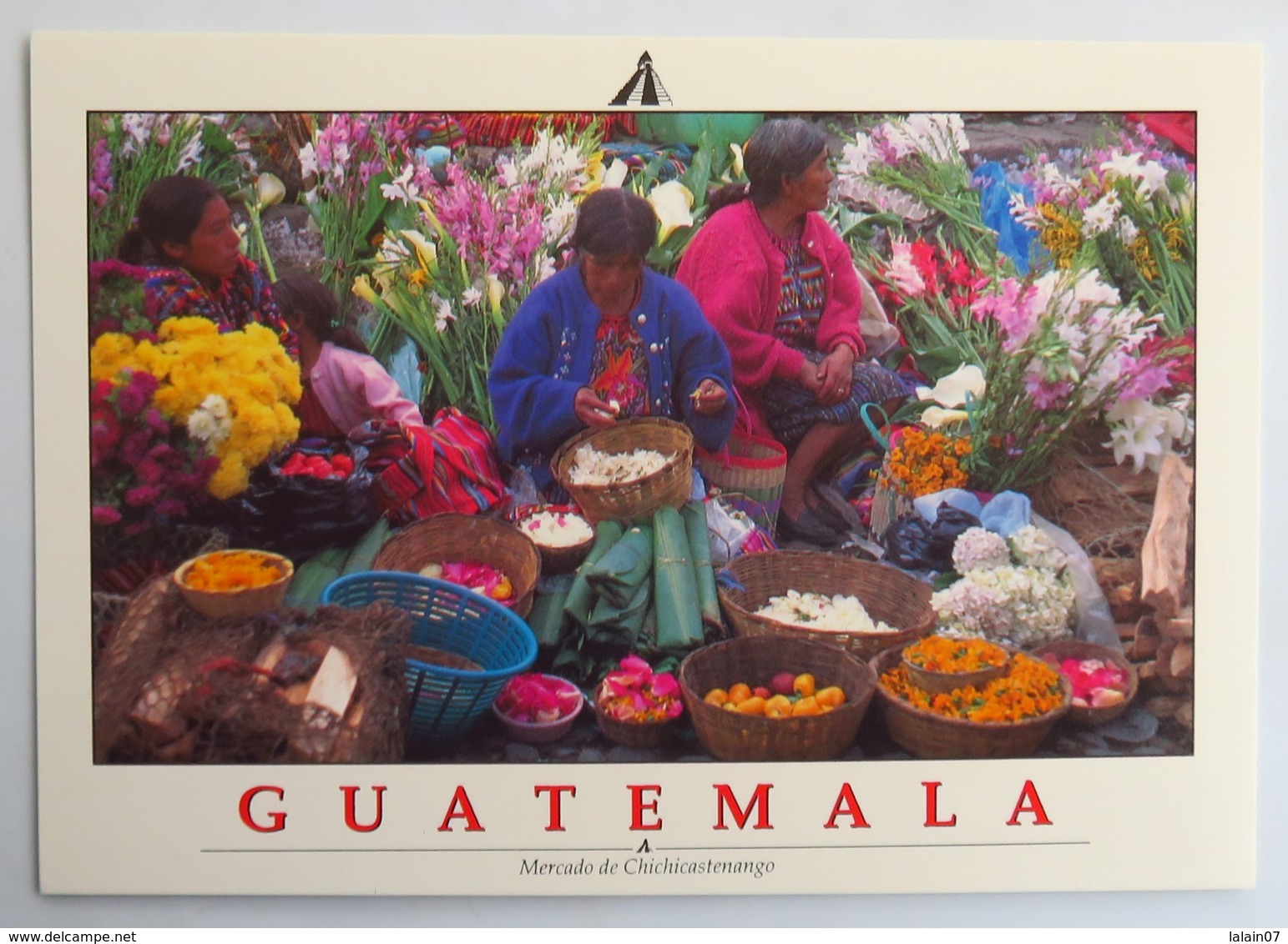 Carte Postale : GUATEMALA : Mercado De CHICHICASTENANGO - Guatemala