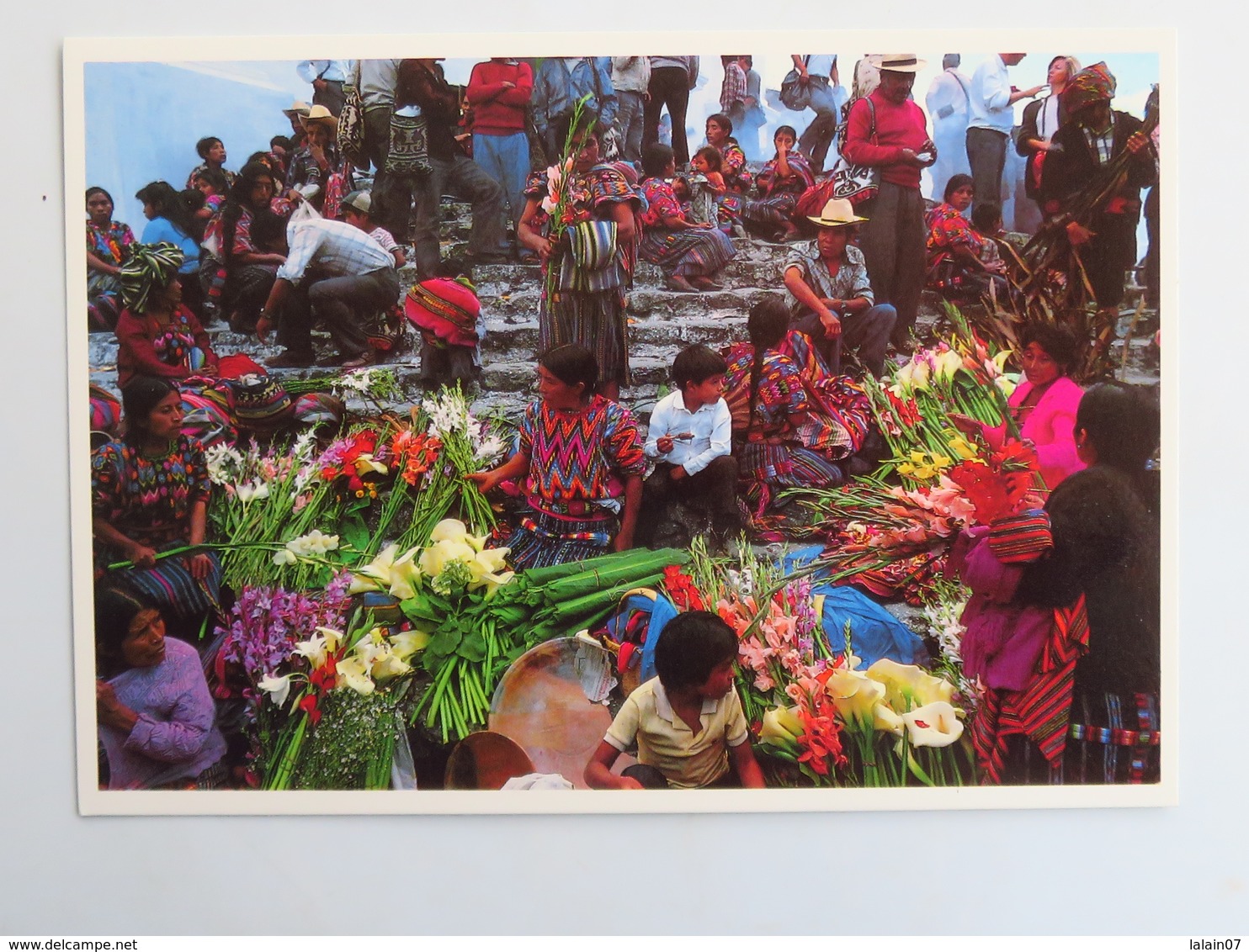 Carte Postale : GUATEMALA : Mercado De CHICHICASTENANGO - Guatemala