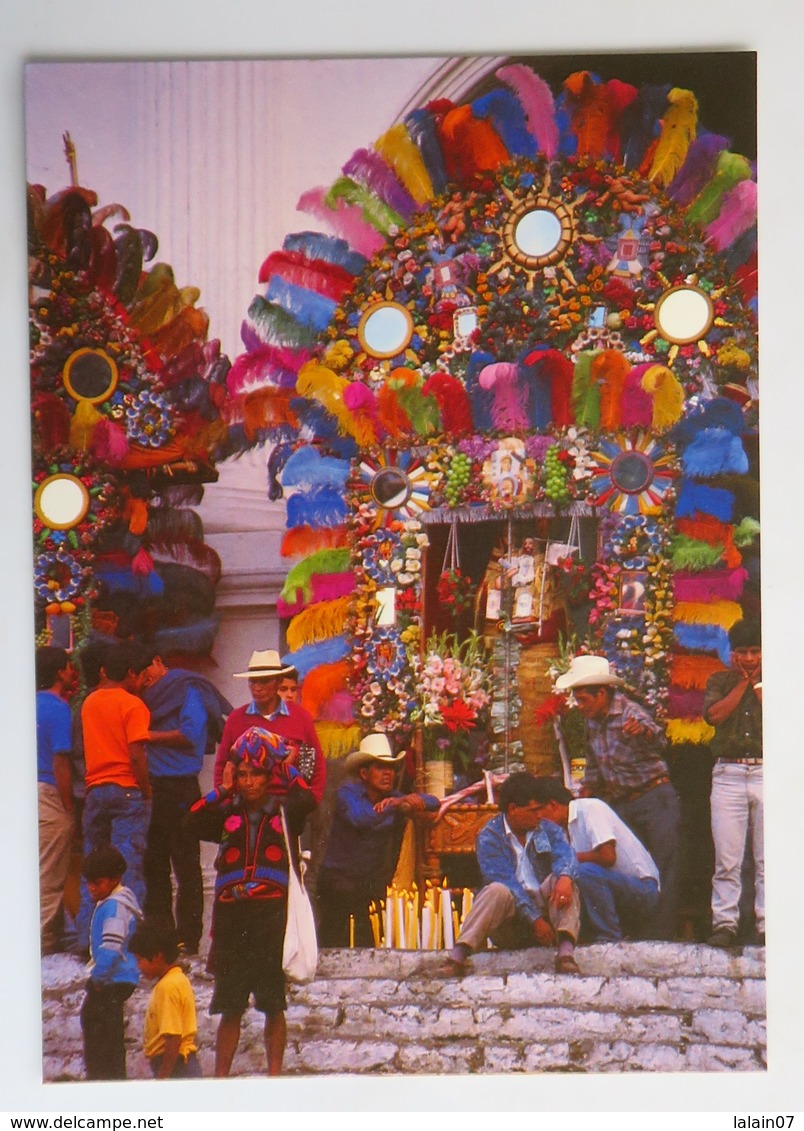 Carte Postale : GUATEMALA : Religious Celebration, Santo Tomas Church CHICHICASTENANGO, - Guatemala