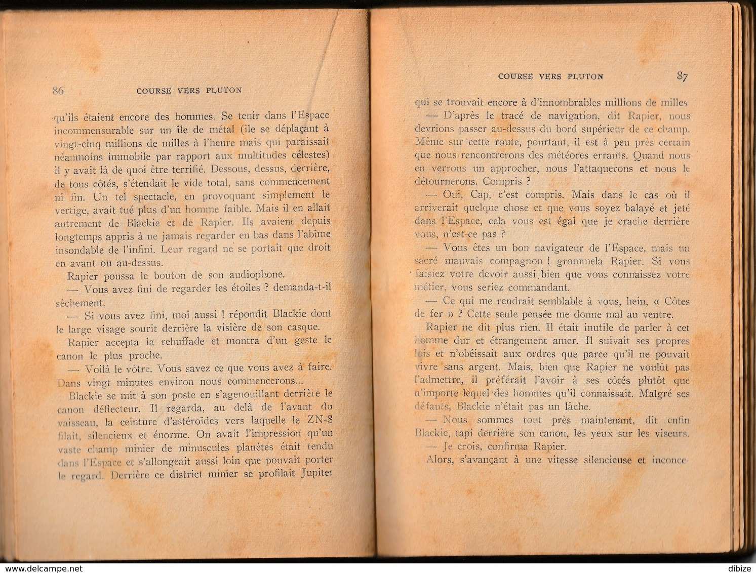 Anticipation. Vargo Statten. Course vers Pluton. Fleuve noir n° 20 de 1953.