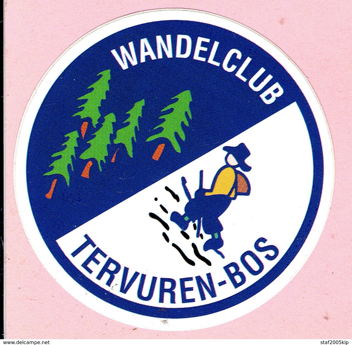 Sticker - Wandelclub - TERVUREN-BOS - Autocollants