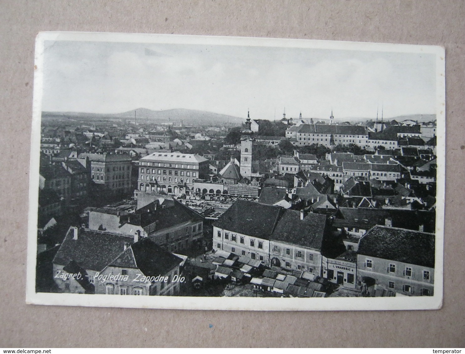 Croatia / Zagreb - Pogled Na Zapadne Dio, 1932. - Croatie