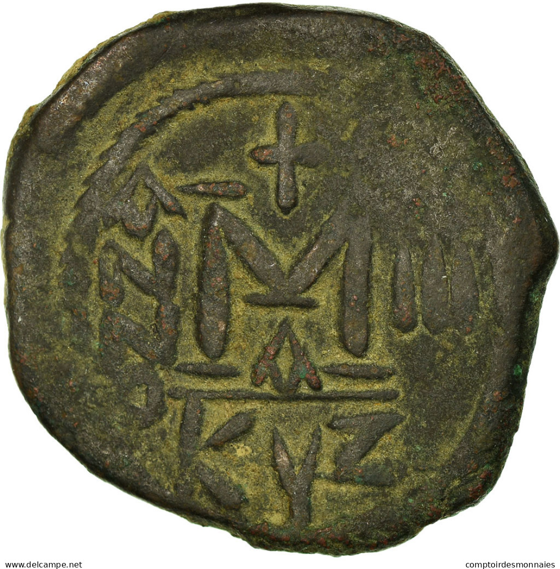 Monnaie, Heraclius, Avec Heraclius Constantin, Follis, 612-613, Cyzique, TB+ - Byzantium