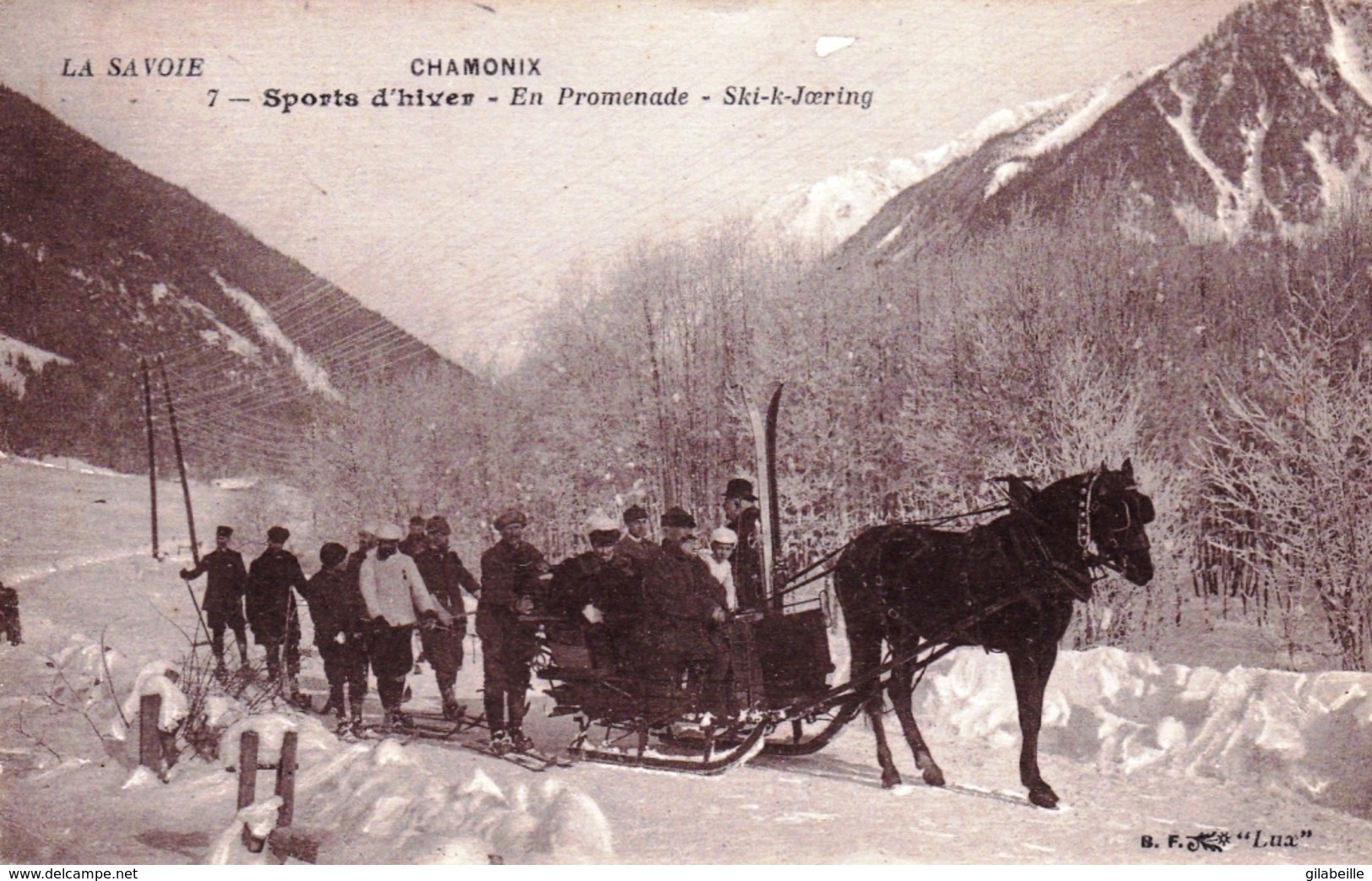 74 - Haute Savoie - CHAMONIX - Sports D Hiver - En Promenade - Ski -k-joering - Chamonix-Mont-Blanc