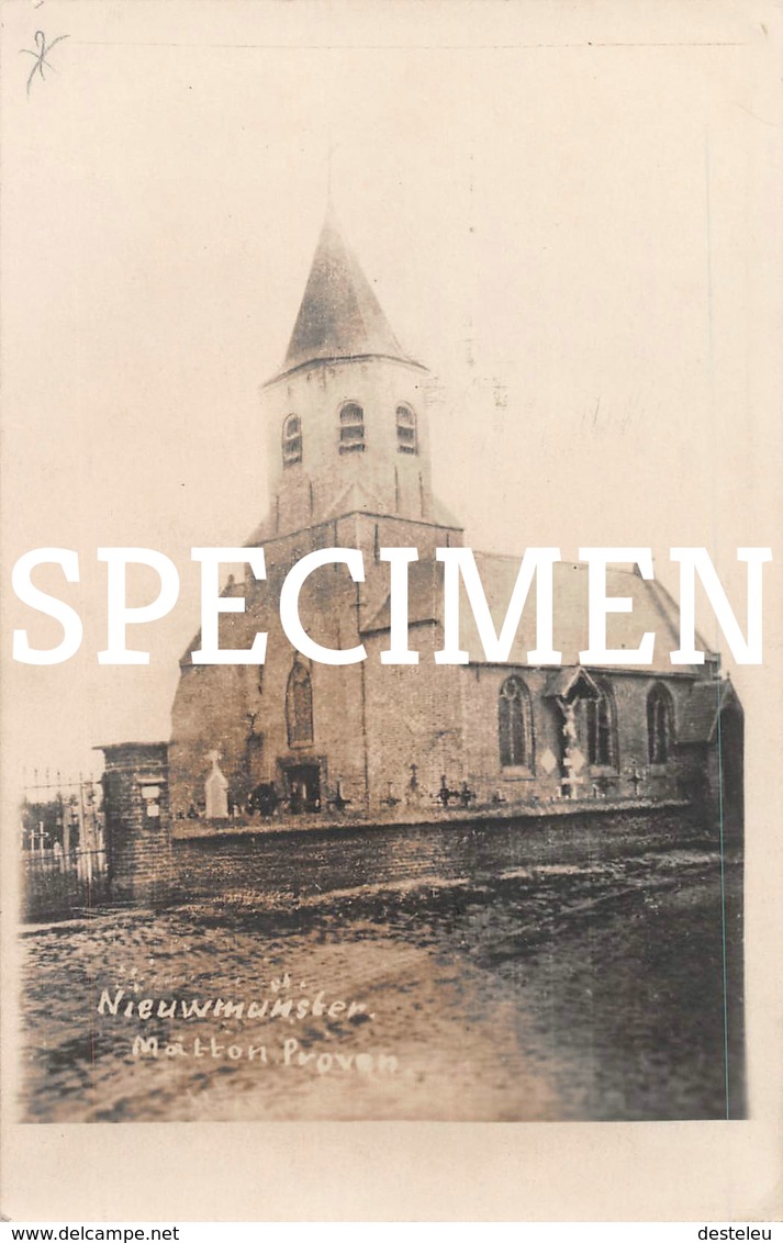 Fotokaart Kerk - Nieuwmunster - Zuienkerke