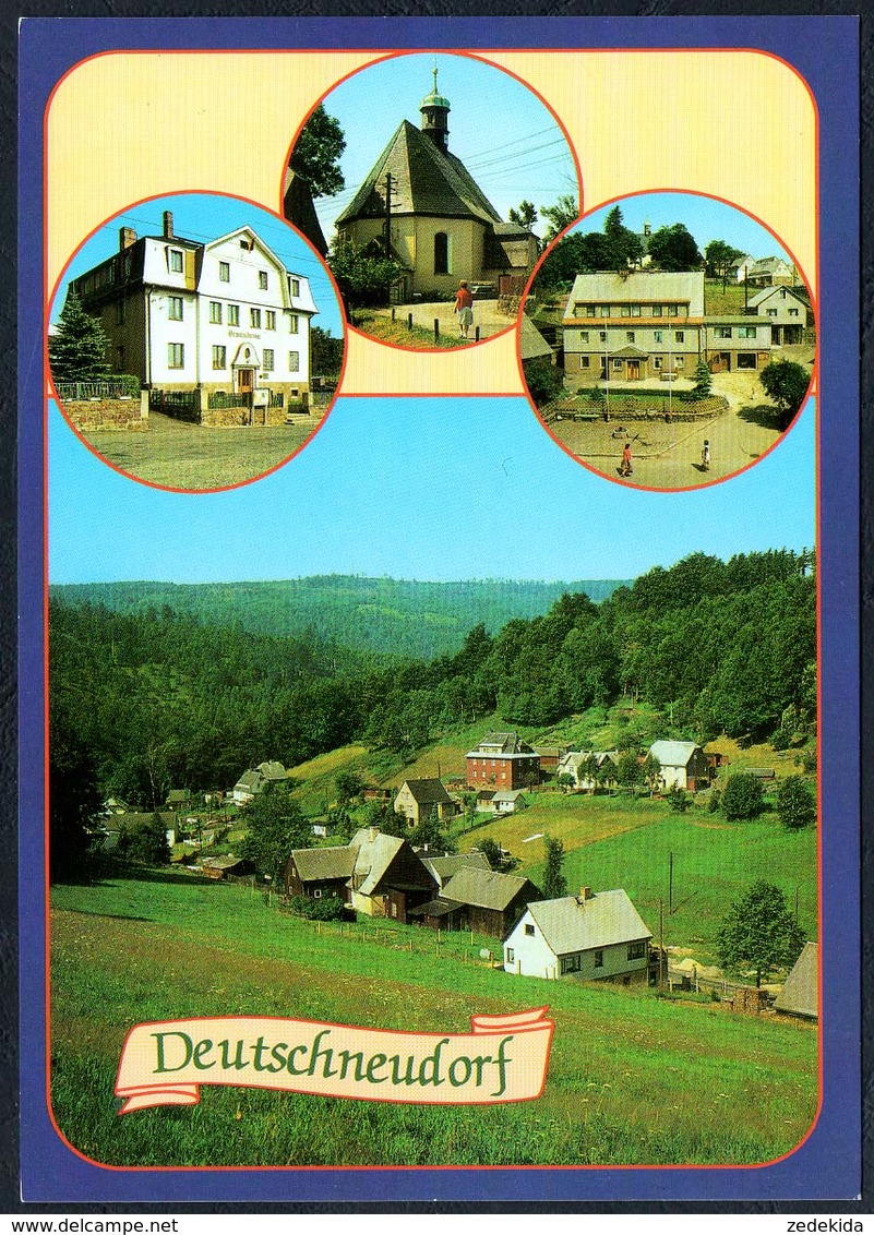 D0432 - TOP Deutschneudorf - Bild Und Heimat Reichenbach Qualitätskarte - Deutschneudorf