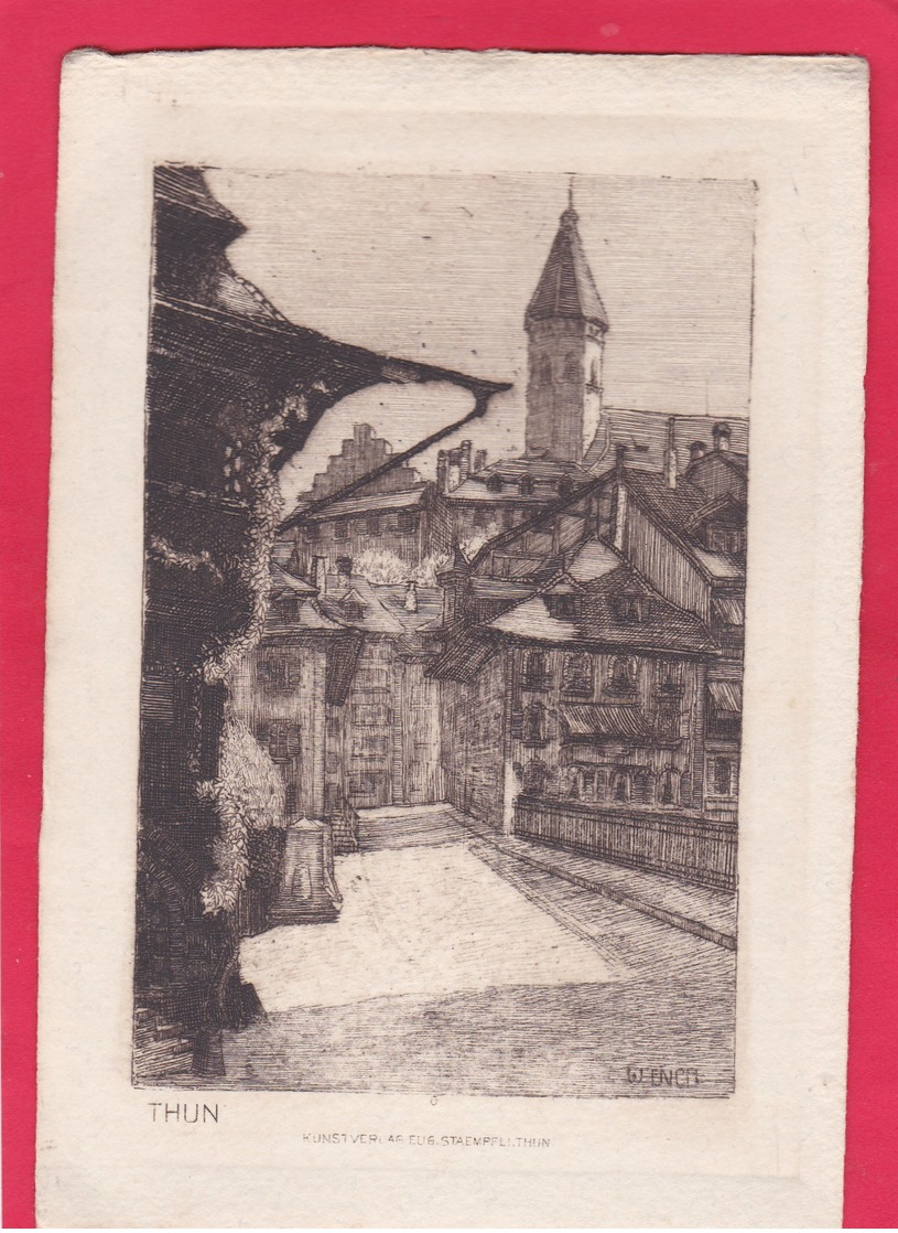 Modern Post Card Of Thun,Bern.Berne,Switzerland,L68. - Bern