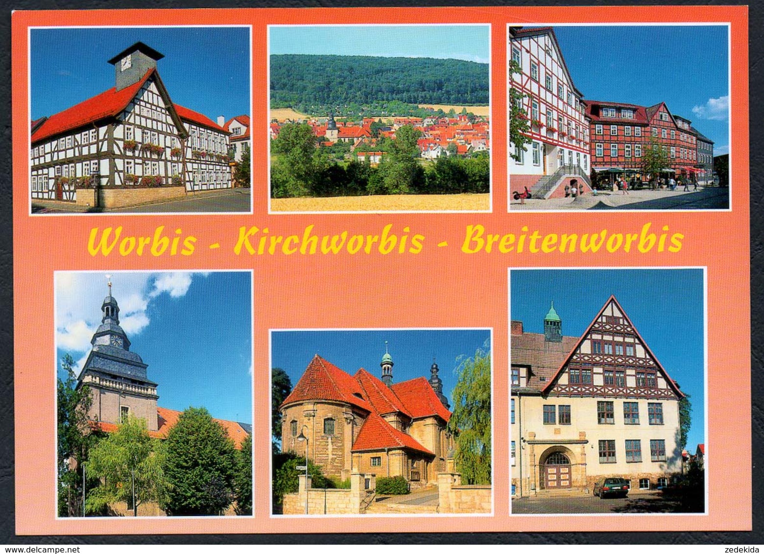 D0454 - TOP Worbis Kirchworbis Breitenworbis - Bild Und Heimat Reichenbach Qualitätskarte - Worbis